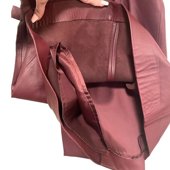 T by ALEXANDER WANG 100% Lambskin Leather Dress |Size:2| - Picture 8 of 11